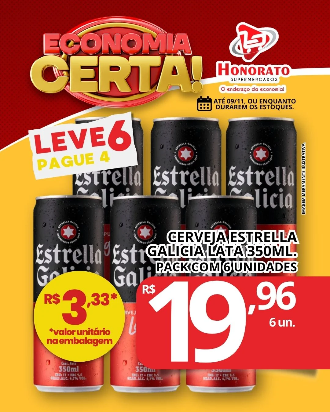 Ofertas Honorato Supermercados – 09/11/2026