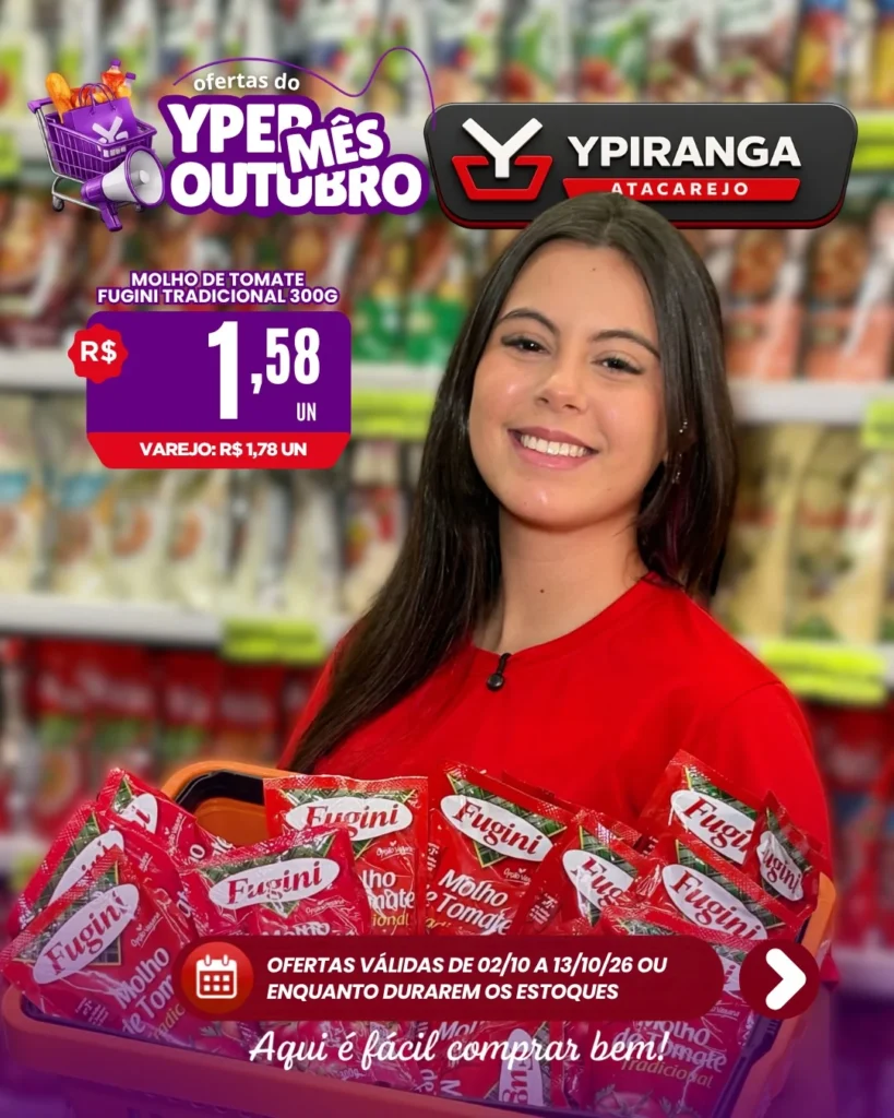 Ofertas Ypiranga Atacarejo – 13/10/2026 Ofertas Ypiranga Atacarejo – 13/10/2026