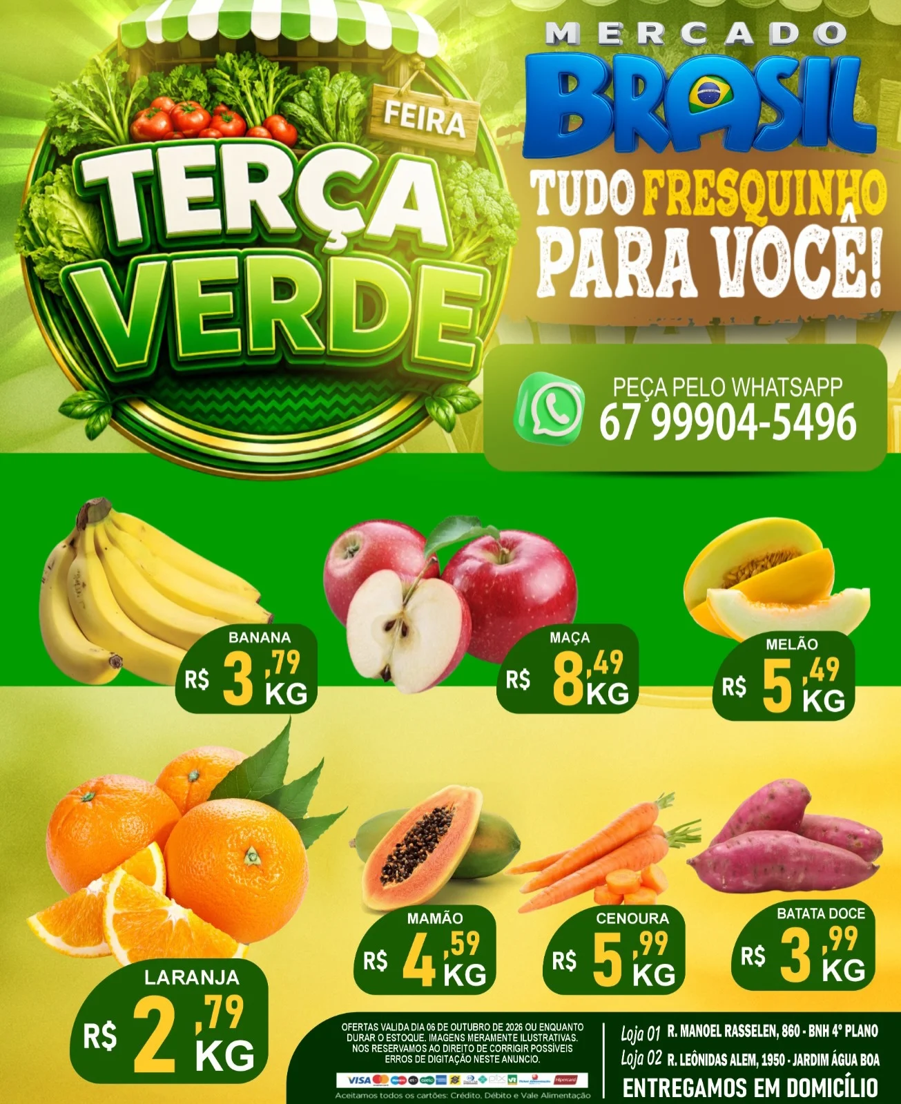 Ofertas Mercado Brasil – 06/10/2026