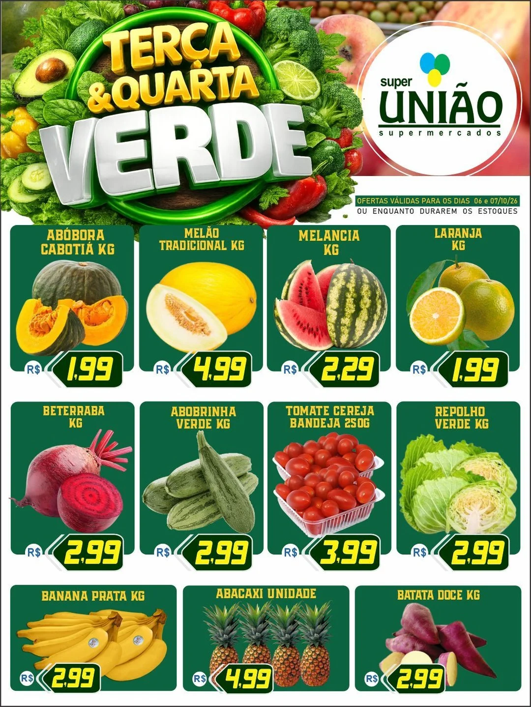 Ofertas Super União Supermercados | OFICIAL – 07/10/2026