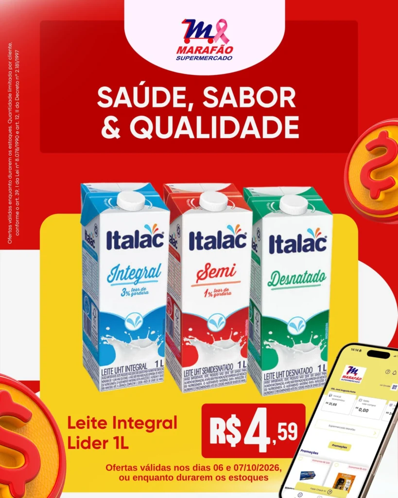 Ofertas Marafão Supermercado | Guariba – 07/10/2026
