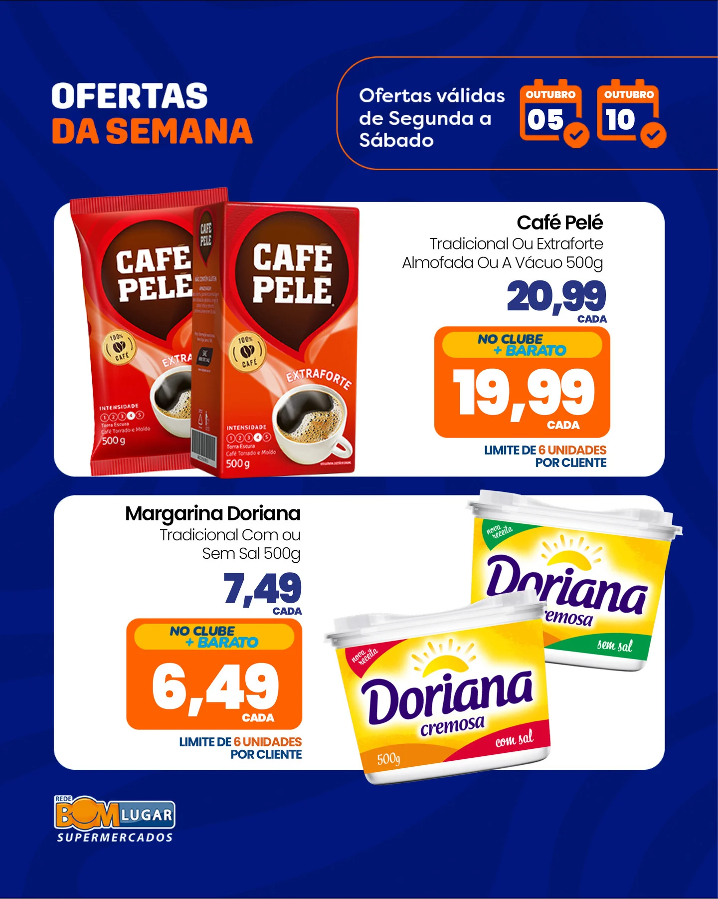 Ofertas Rede Bom Lugar Supermercados