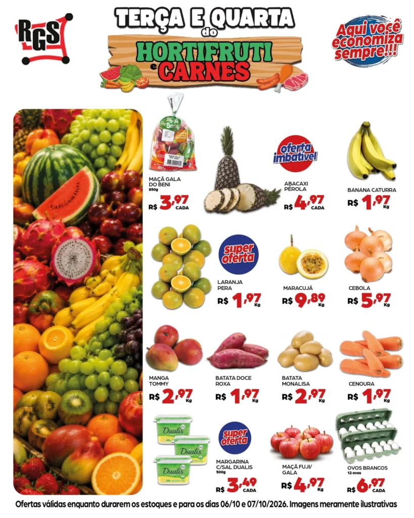 Ofertas Roça Grande Supermercados – 07/10/2026