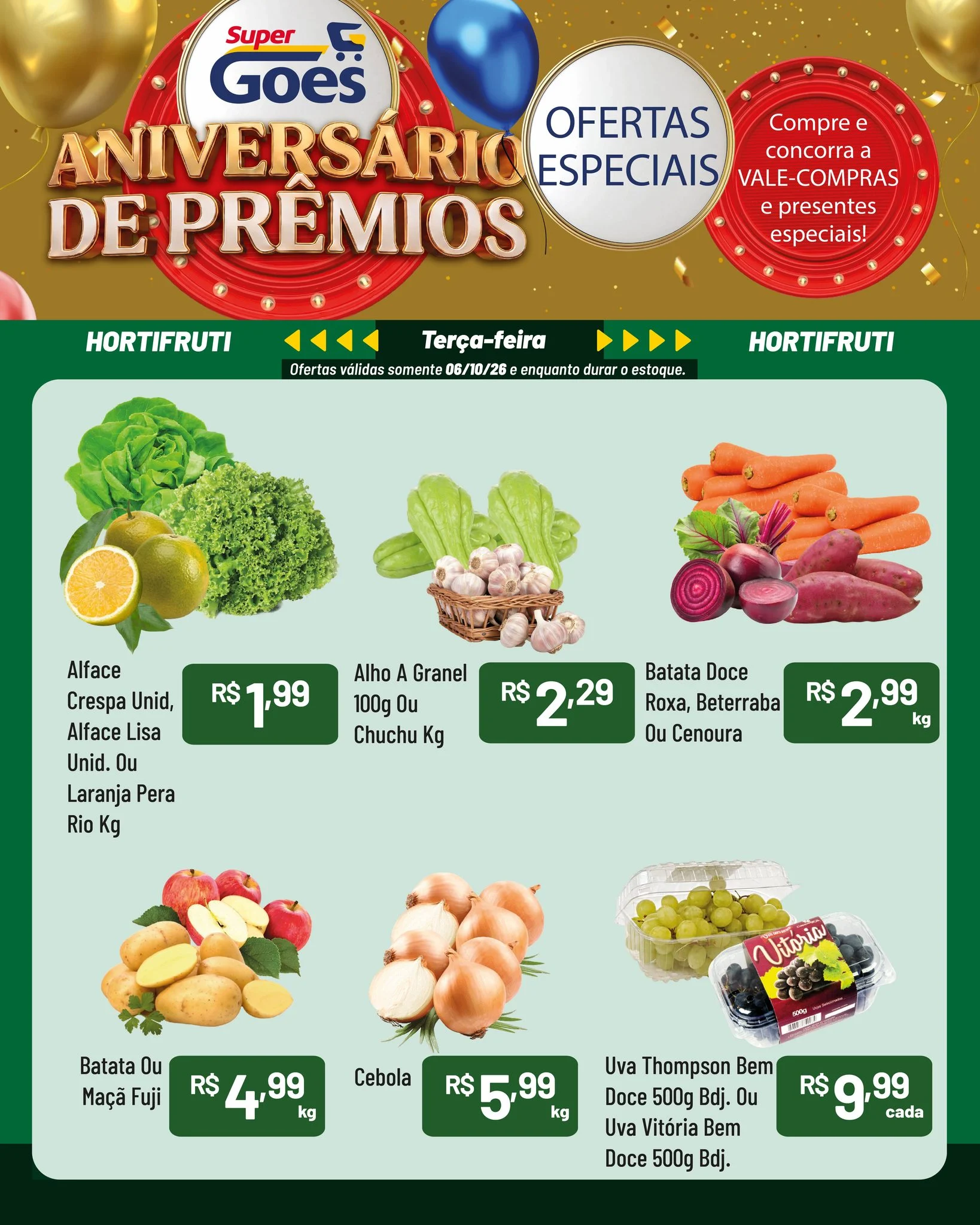Ofertas Supermercados Goes – 06/10/2026