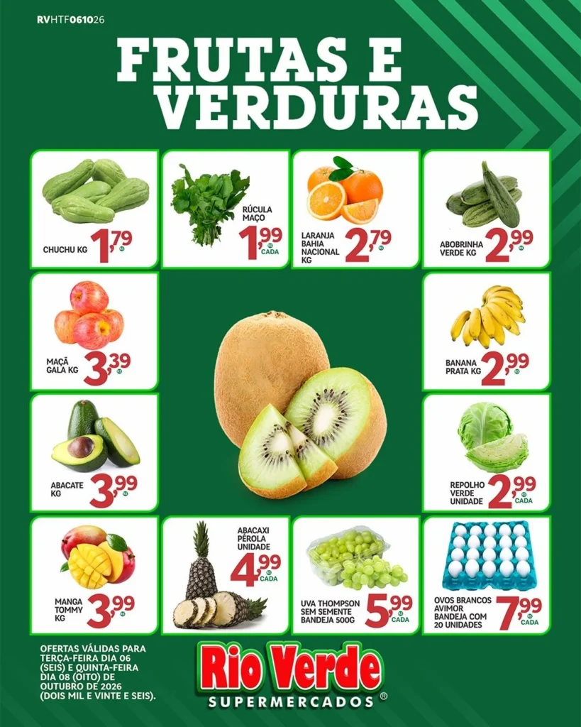 Ofertas Rio Verde Supermercados – 08/10/2026