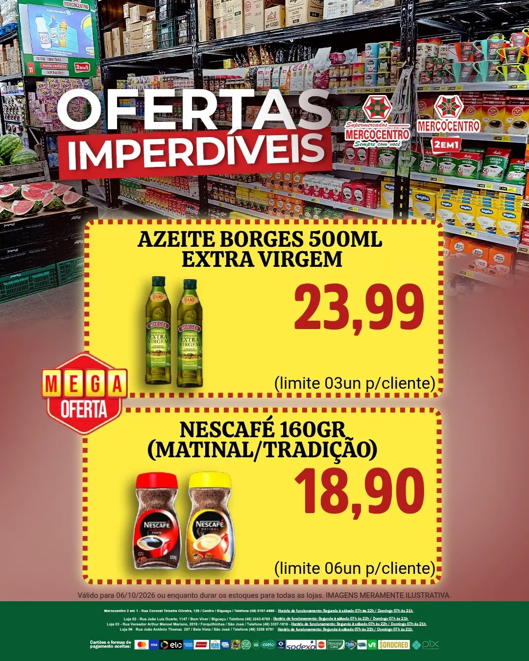 Ofertas SUPERMERCADOS MERCOCENTRO 🛒