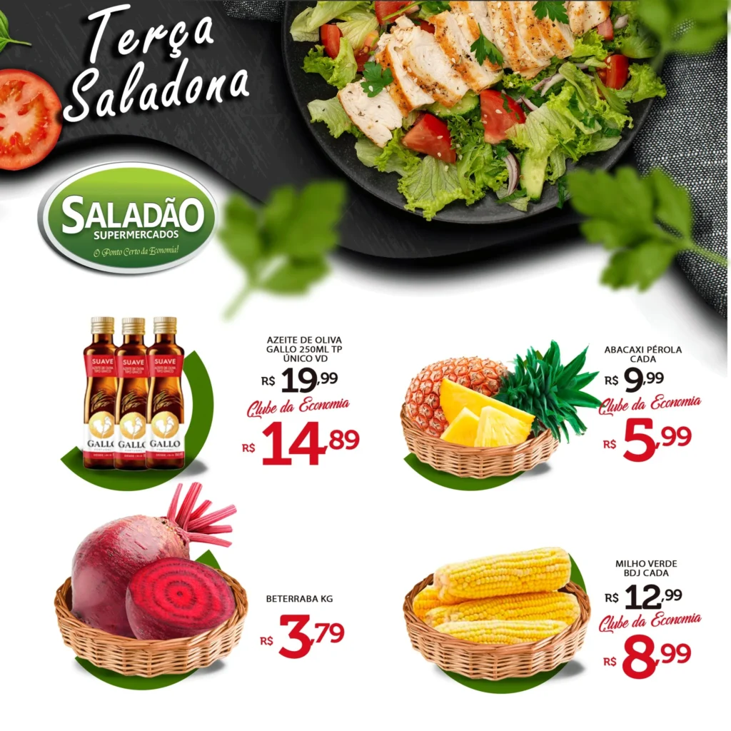 Ofertas Saladão Supermercados – 06/10/2026