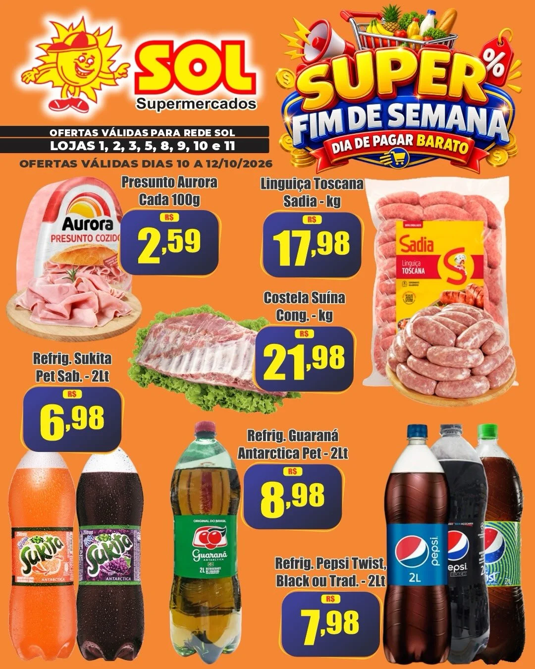 Ofertas Supermercado Sol LTDA