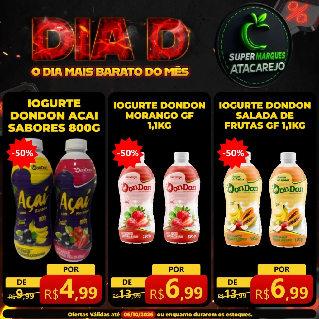 Ofertas Atacarejo Super Marques – 06/10/2026