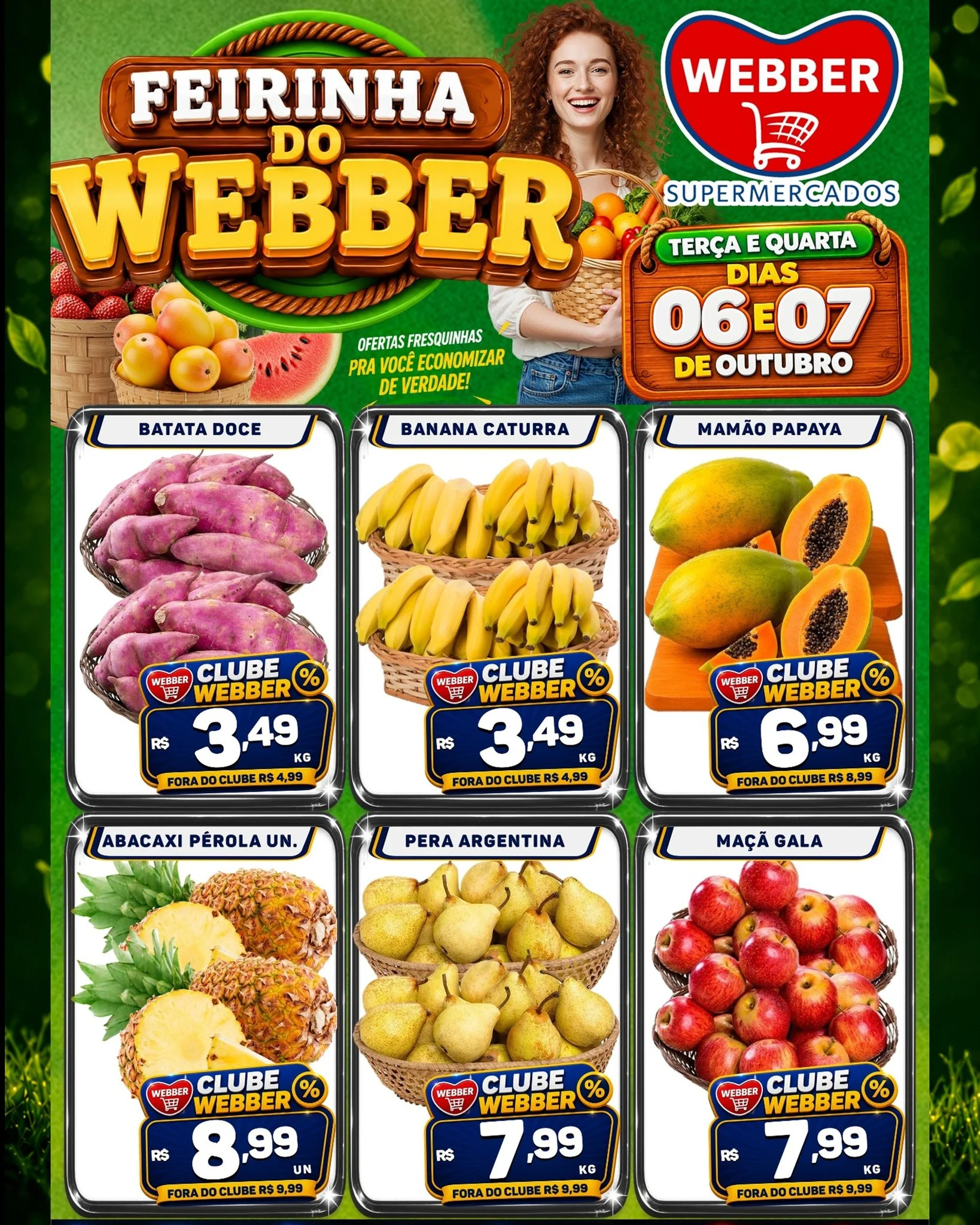 Ofertas SUPERMERCADOS WEBBER – 07/10/2026