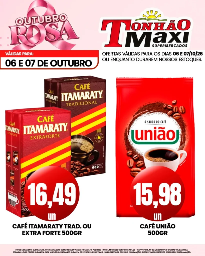 Ofertas Supermercados Tonhão Maxi – 07/10/2026