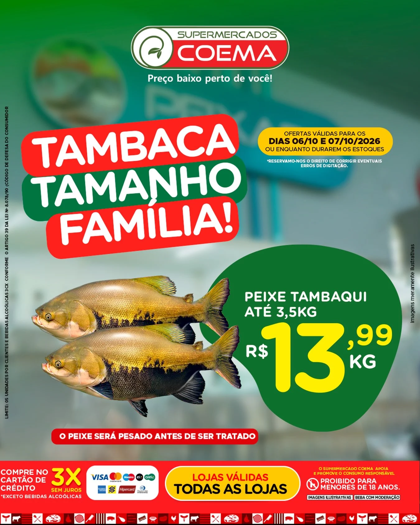 Ofertas Coema | Manaus e Manacapuru – 07/10/2026