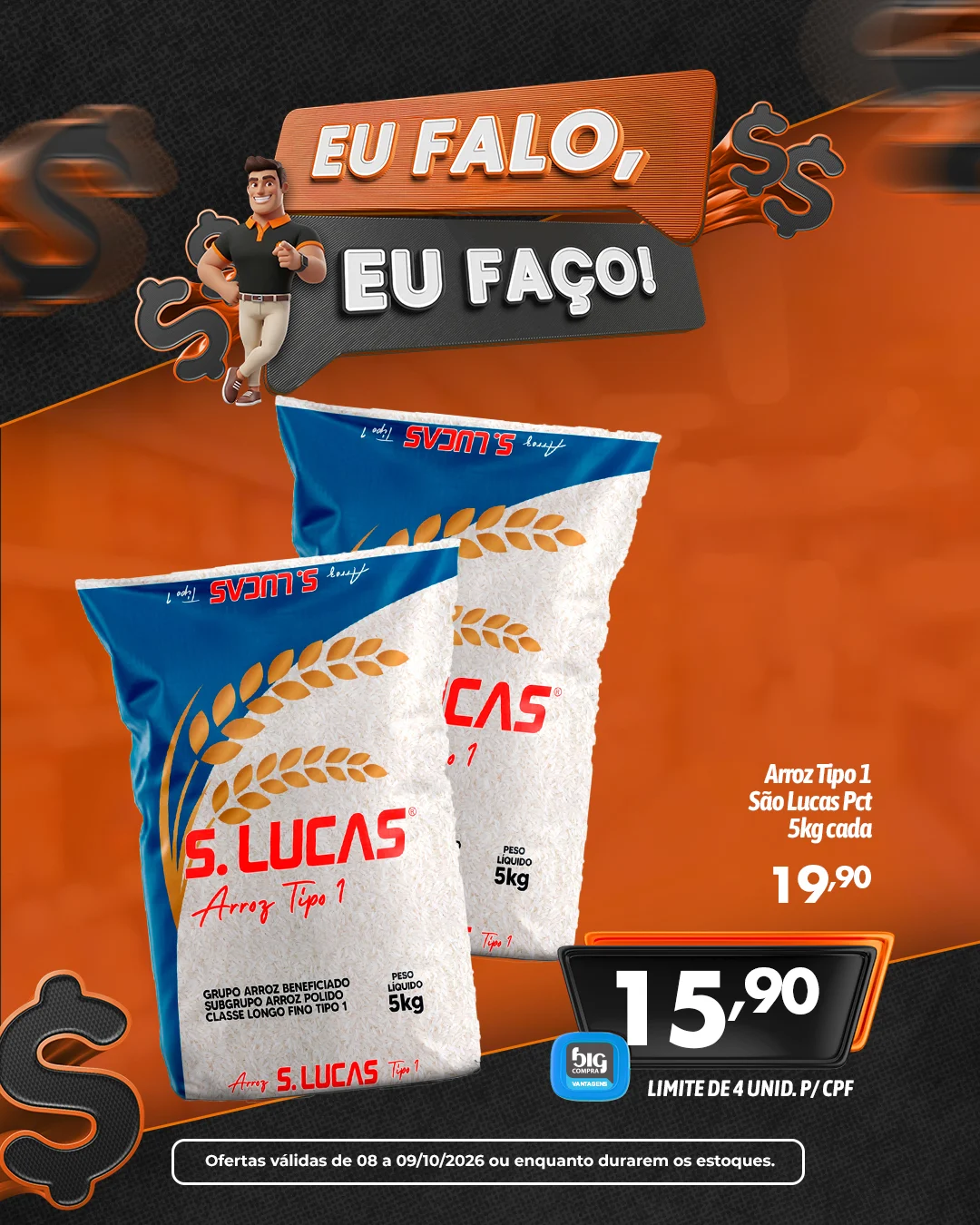 Ofertas Supermercados Big Compra – 09/10/2026