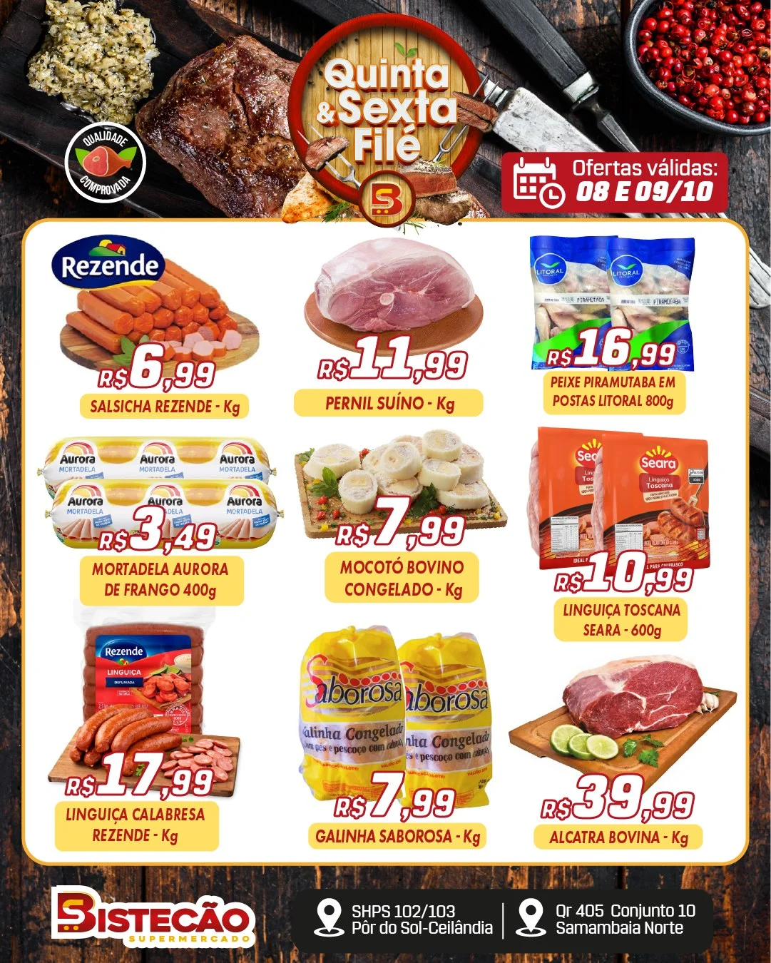 Ofertas Bistecão Supermercado