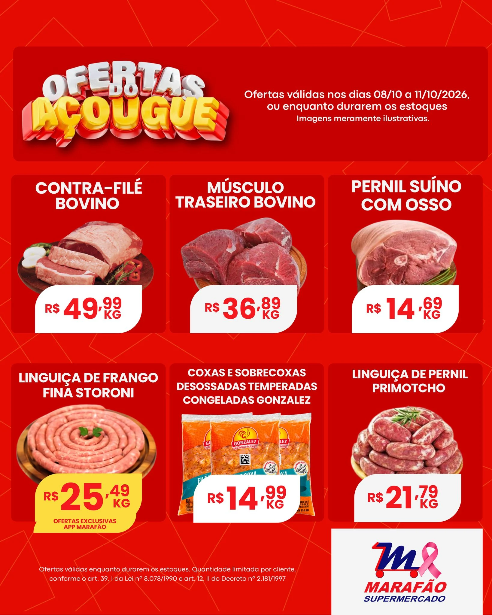Ofertas Marafão Supermercado | Guariba – 11/10/2026