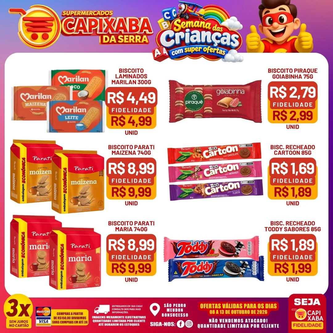 Ofertas Supermercados Capixaba da Serra