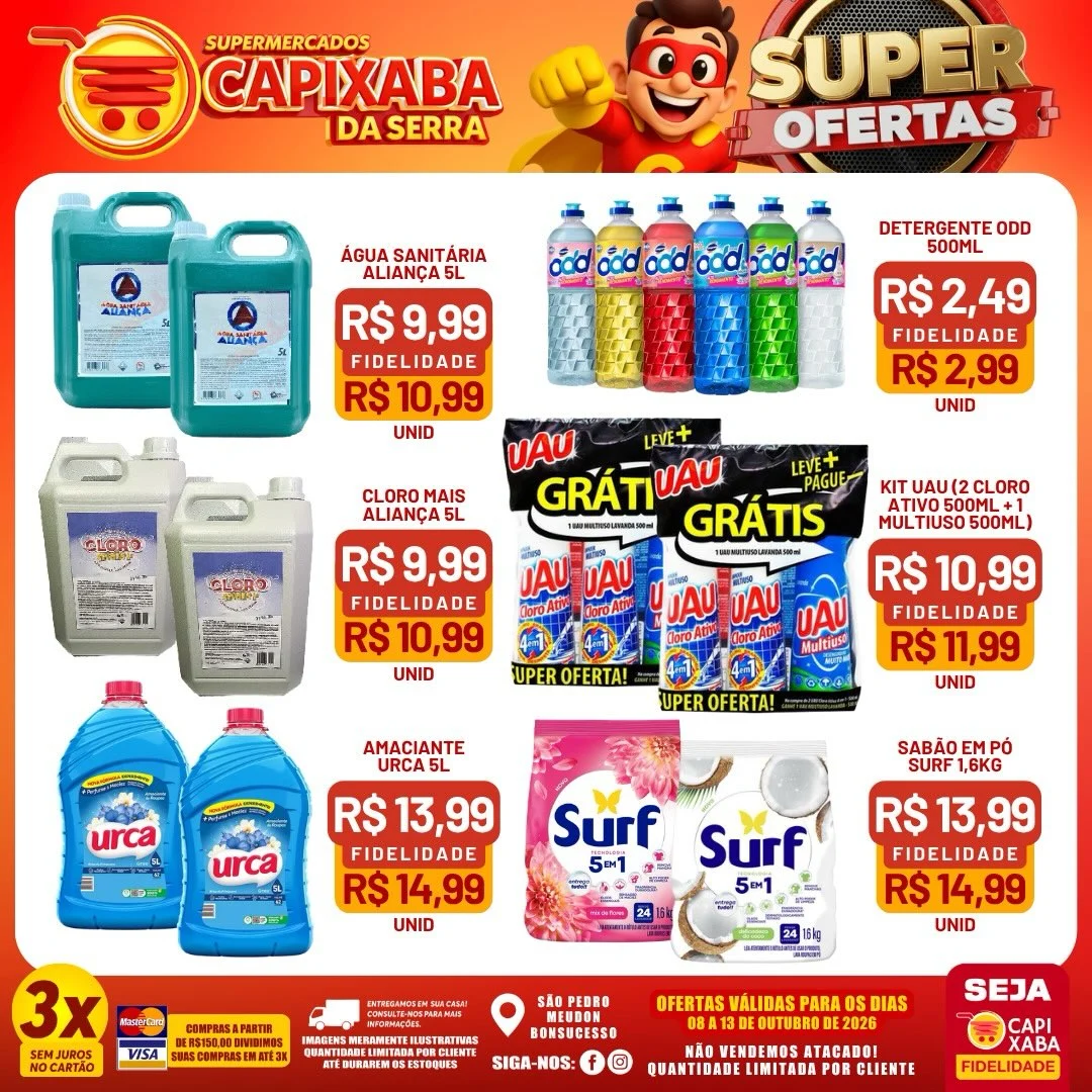 Ofertas Supermercados Capixaba da Serra