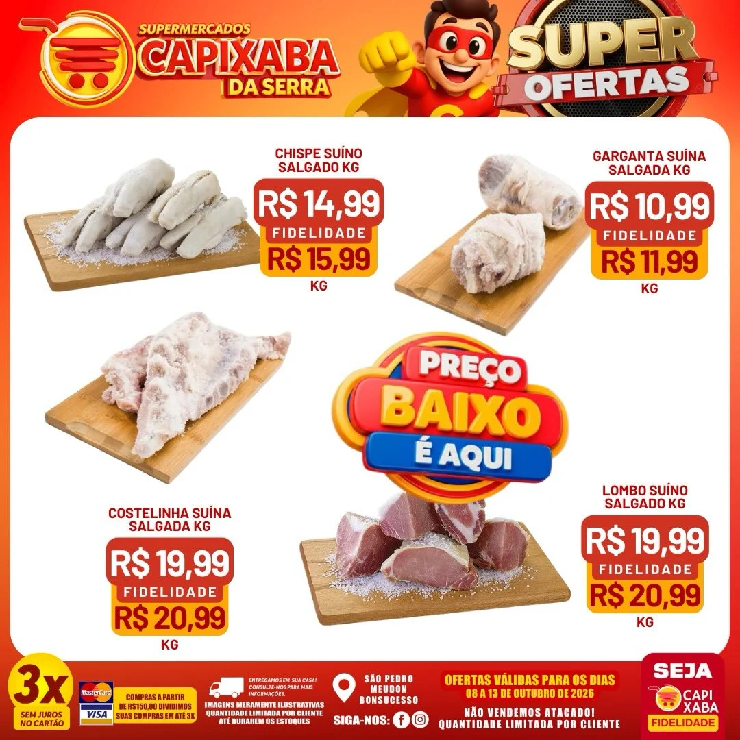 Ofertas Supermercados Capixaba da Serra
