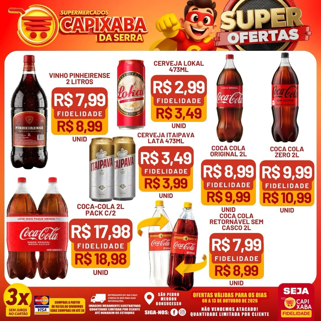 Ofertas Supermercados Capixaba da Serra