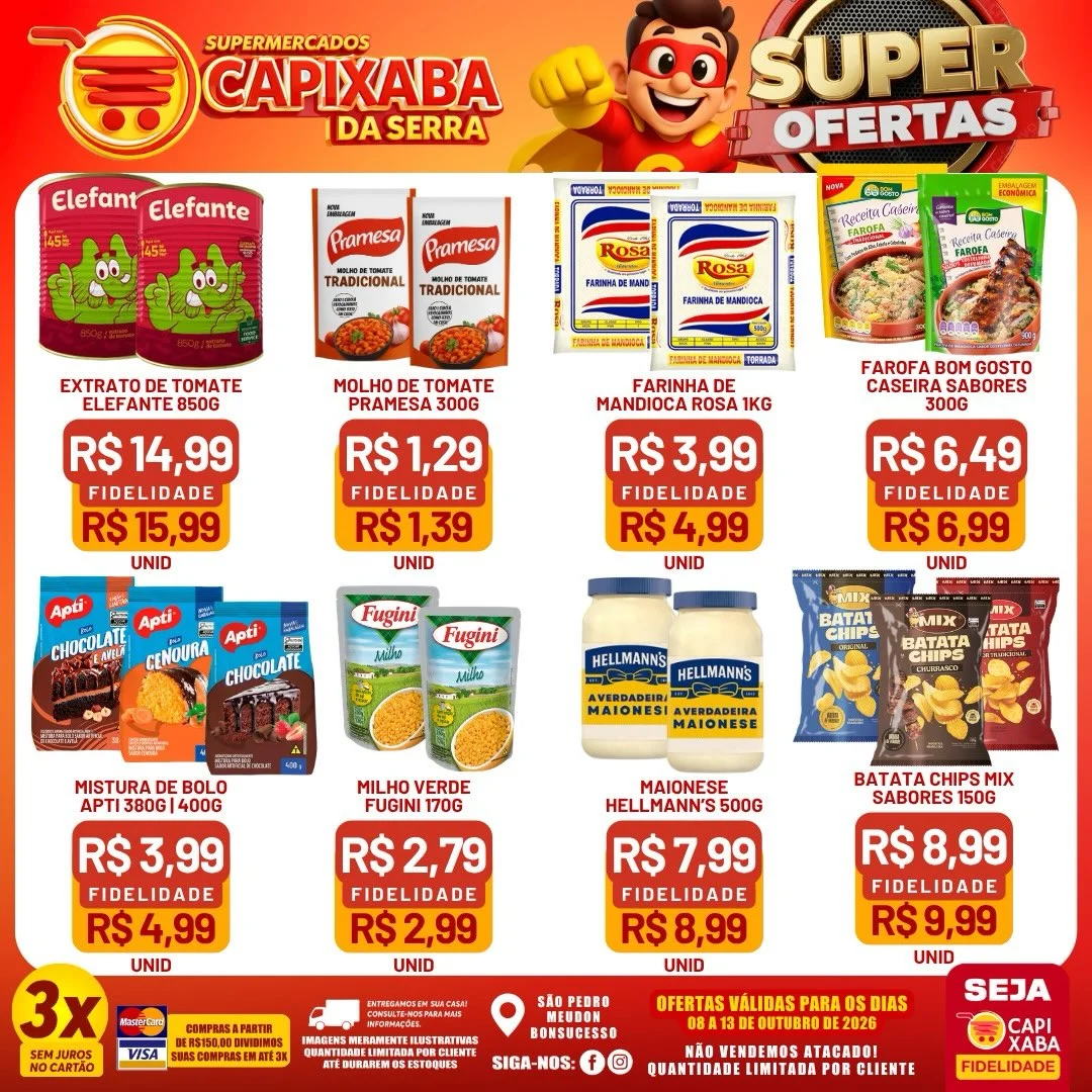 Ofertas Supermercados Capixaba da Serra
