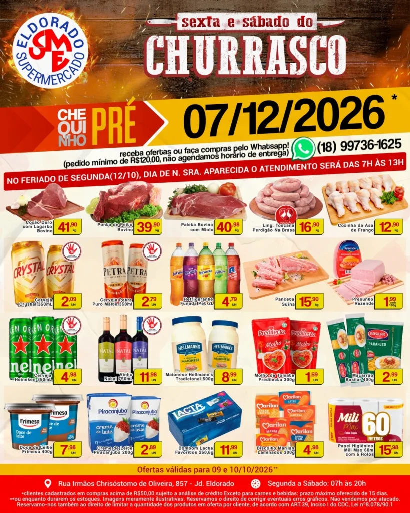 Ofertas Eldorado Supermercado – 10/10/2026