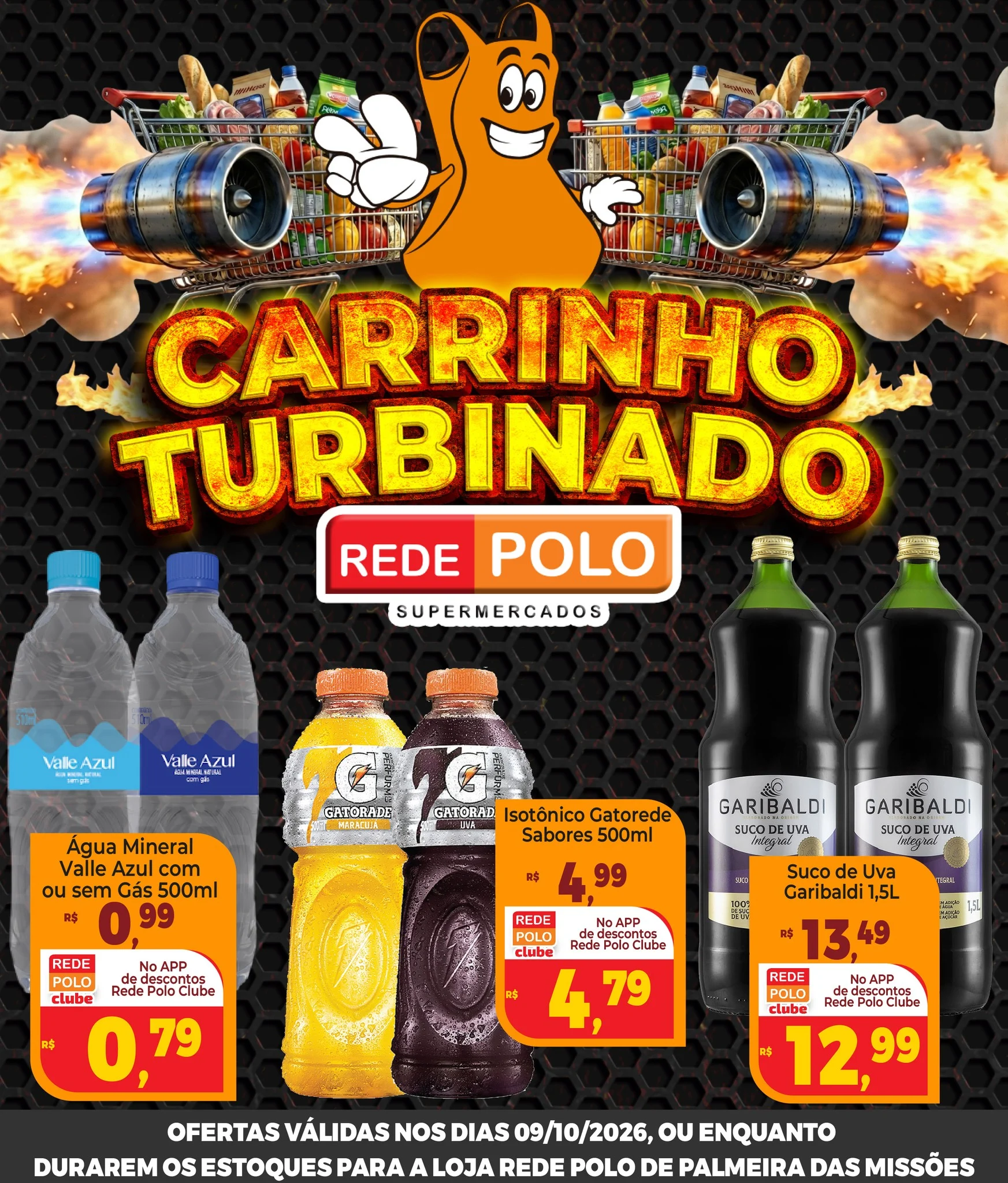 Ofertas Rede Polo Palmeira – 09/10/2026