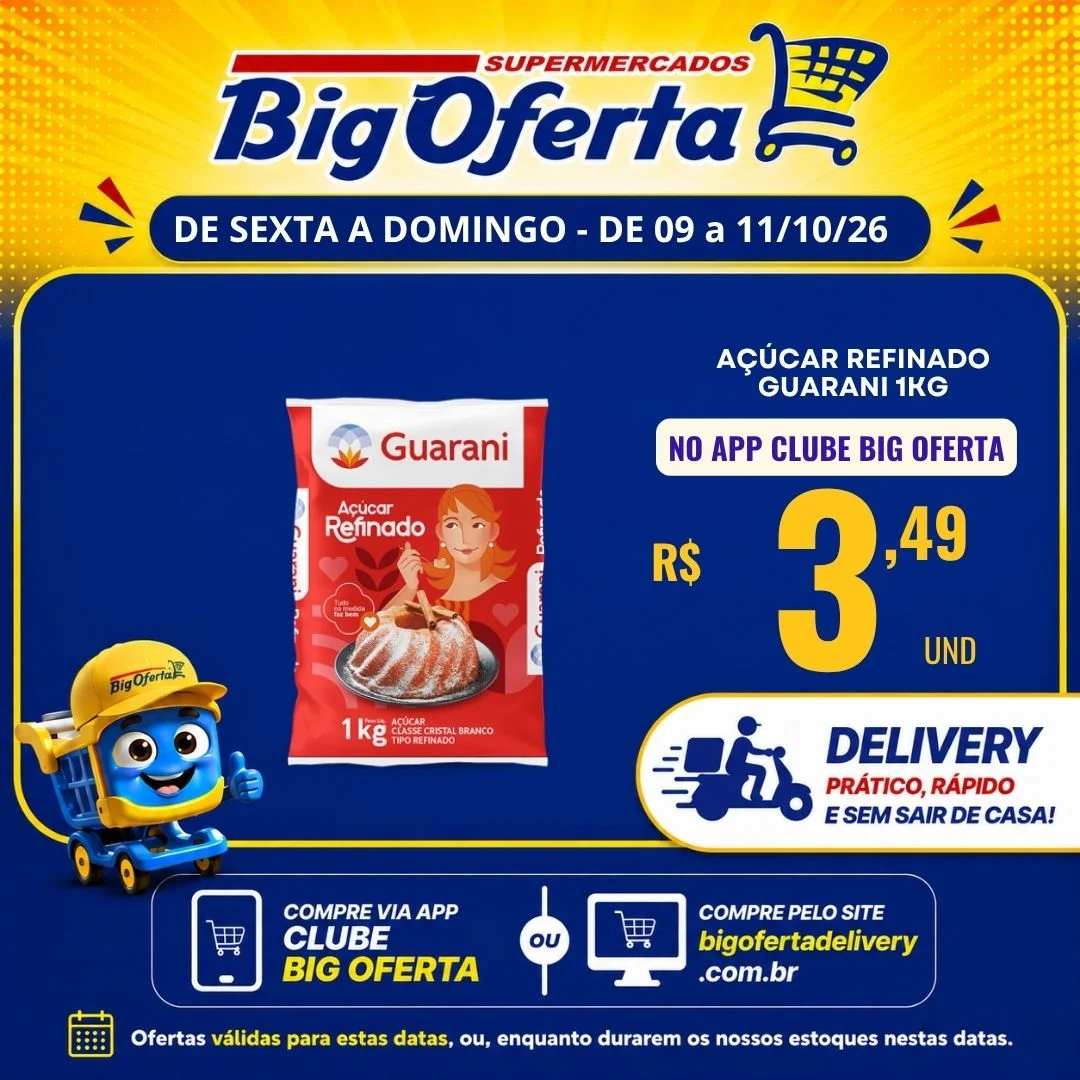 Ofertas Supermercado Big Oferta – 11/10/2026 Ofertas Supermercado Big Oferta – 11/10/2026