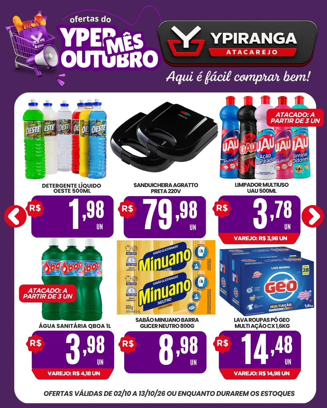 Ofertas Ypiranga Atacarejo