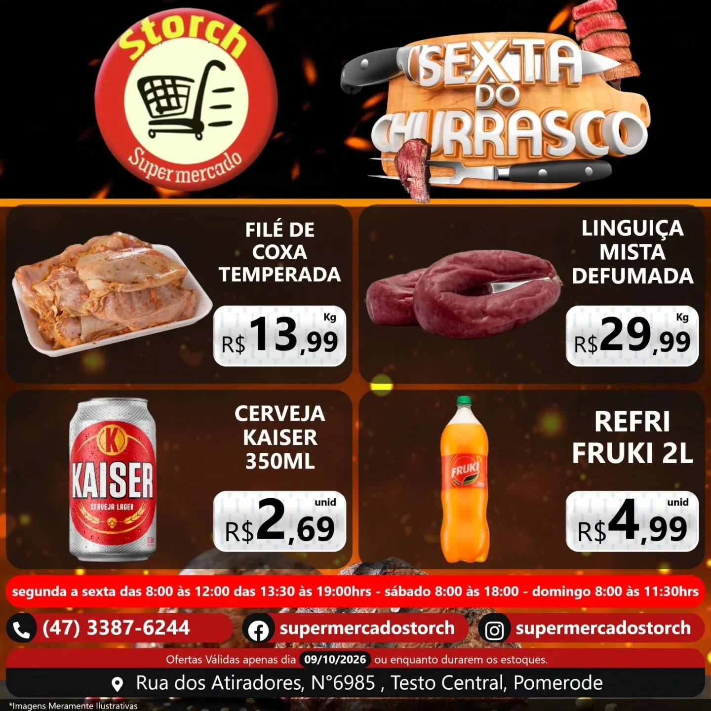 Ofertas Supermercado Storch – 09/10/2026