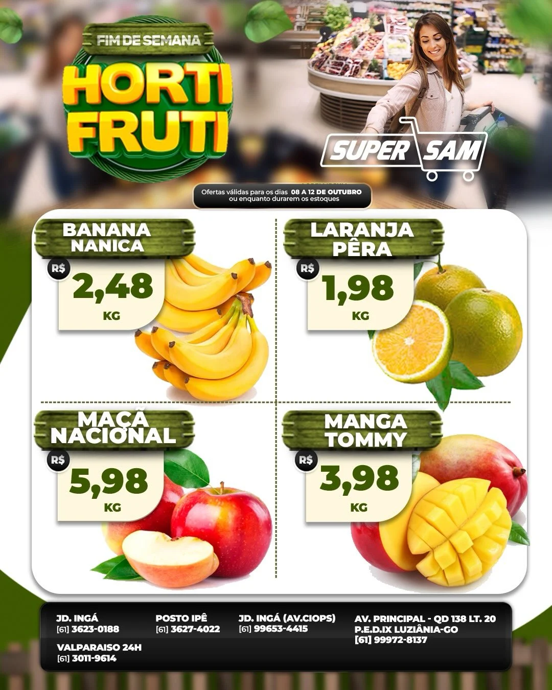 Ofertas Rede Supersam – 12/10/2026