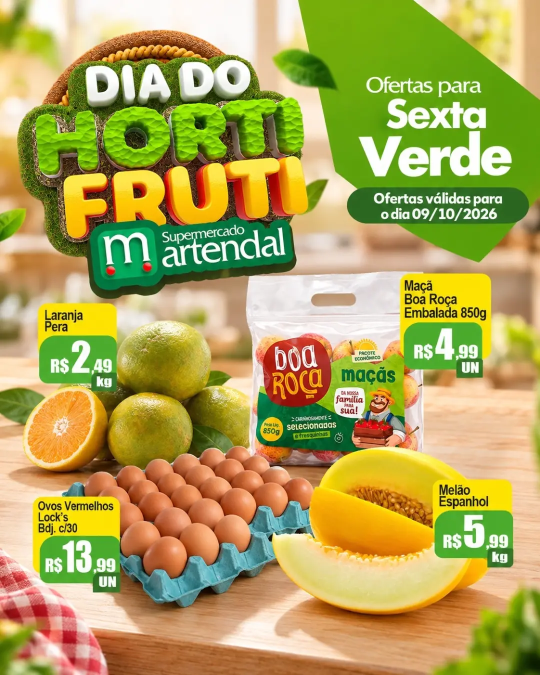 Ofertas Supermercado Martendal – 09/10/2026