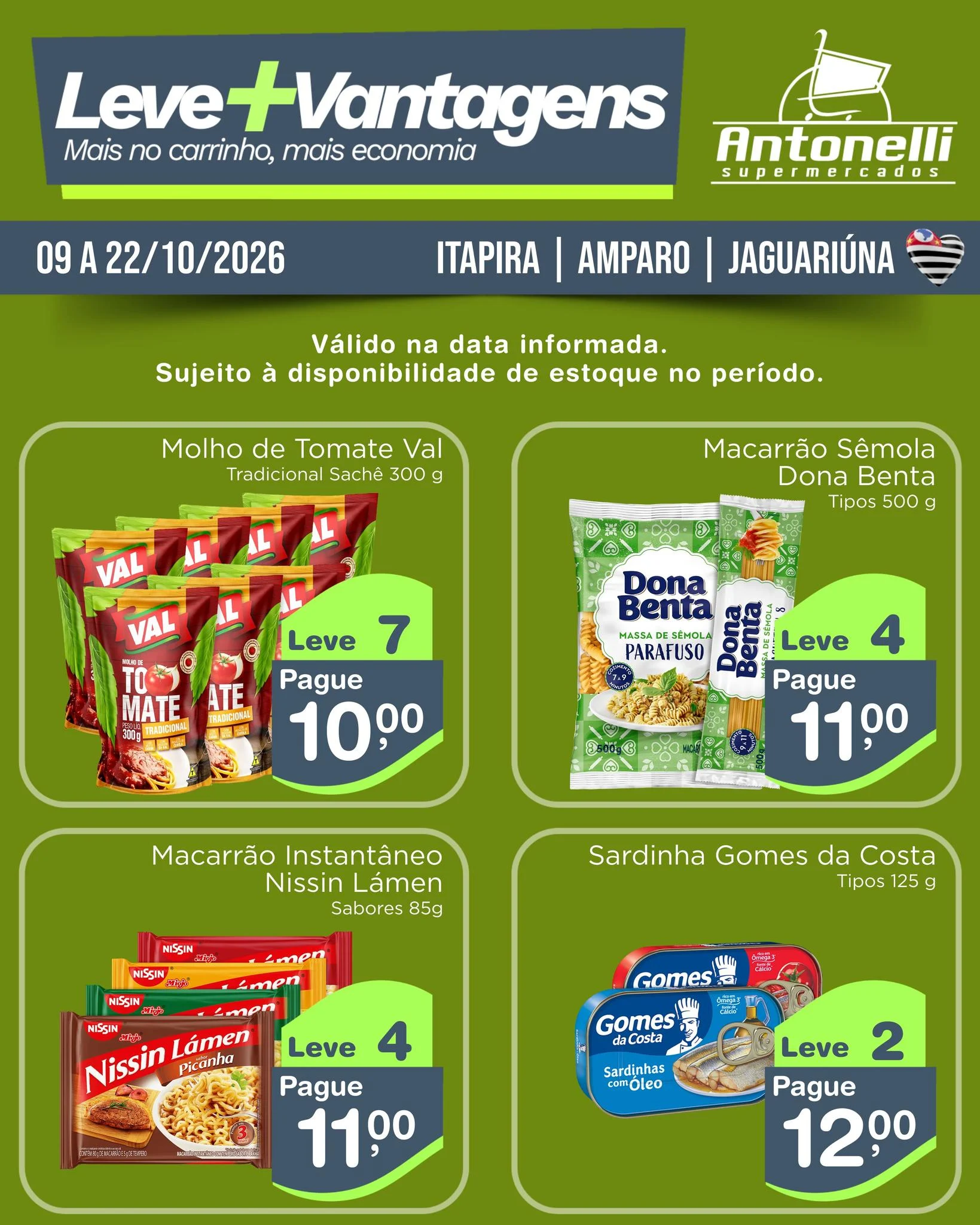 Ofertas Antonelli Supermercados