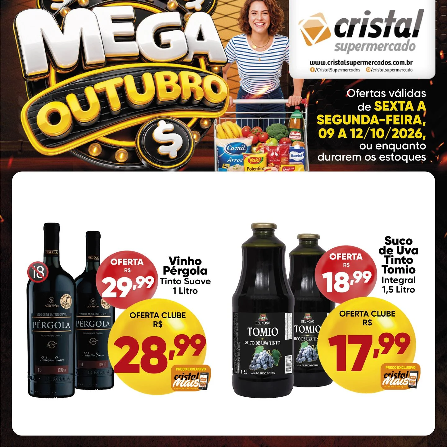 Ofertas Cristal Supermercados