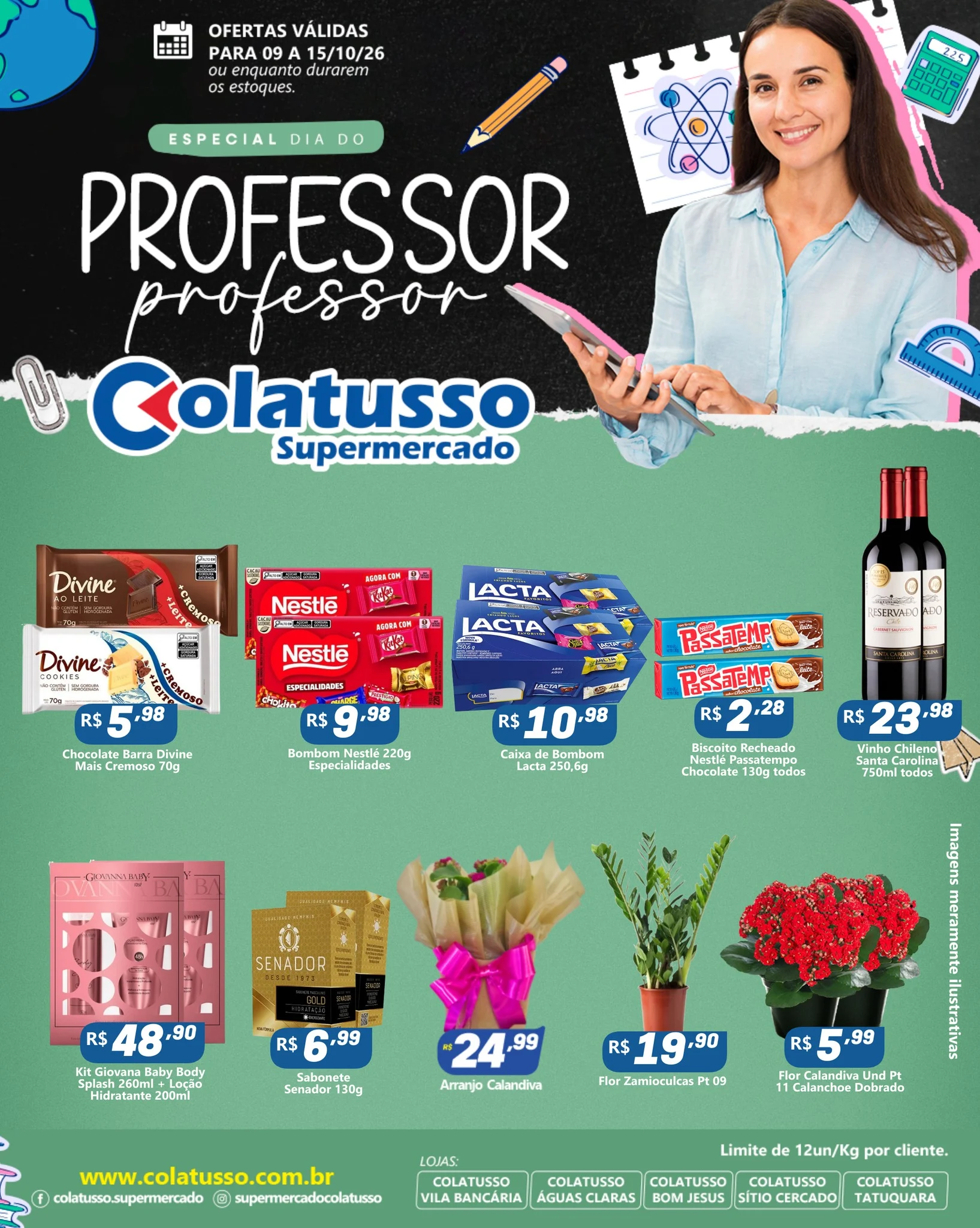 Ofertas Supermercado Colatusso – 15/10/2026
