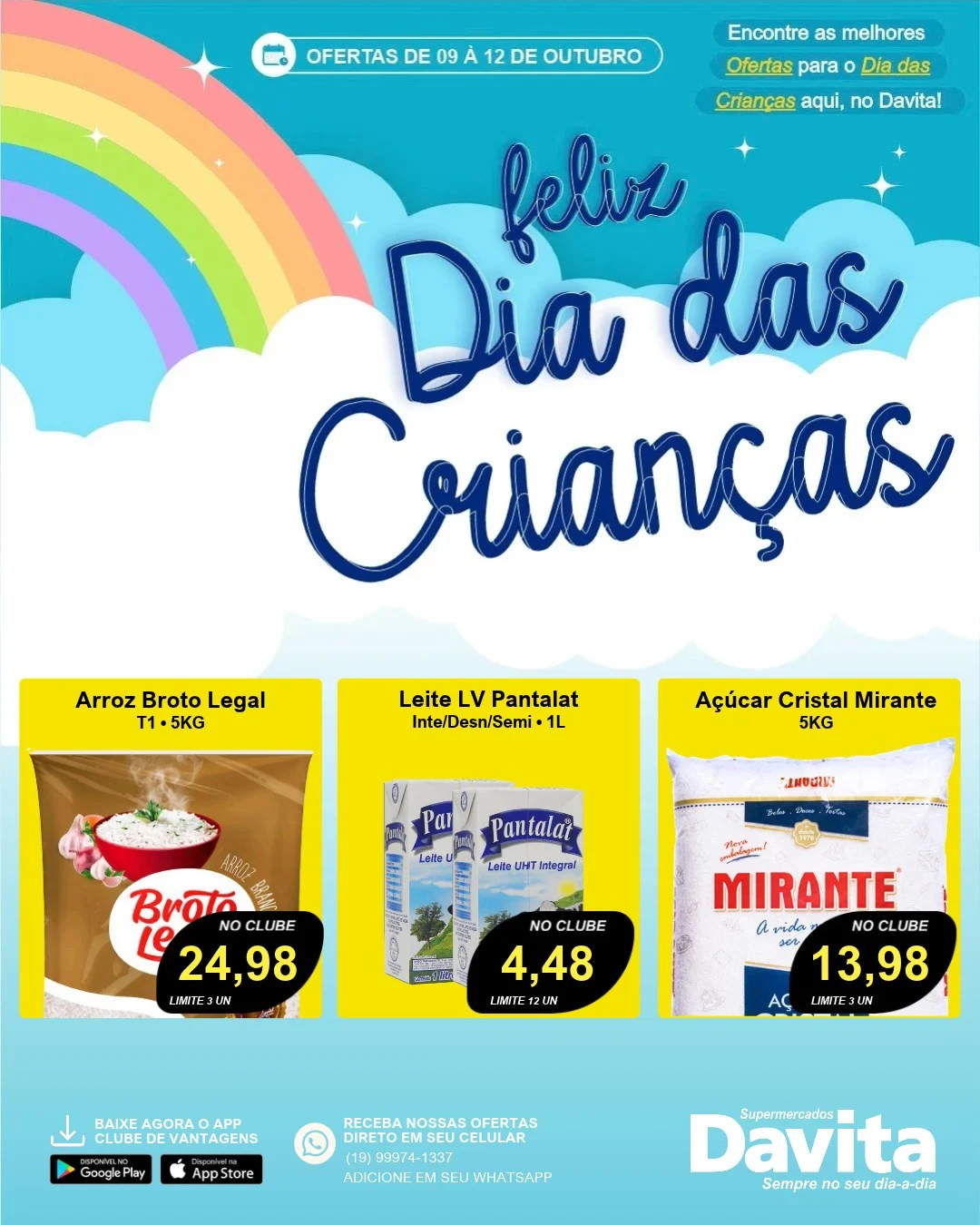 Ofertas Supermercados Davita – 12/10/2026 Ofertas Supermercados Davita – 12/10/2026
