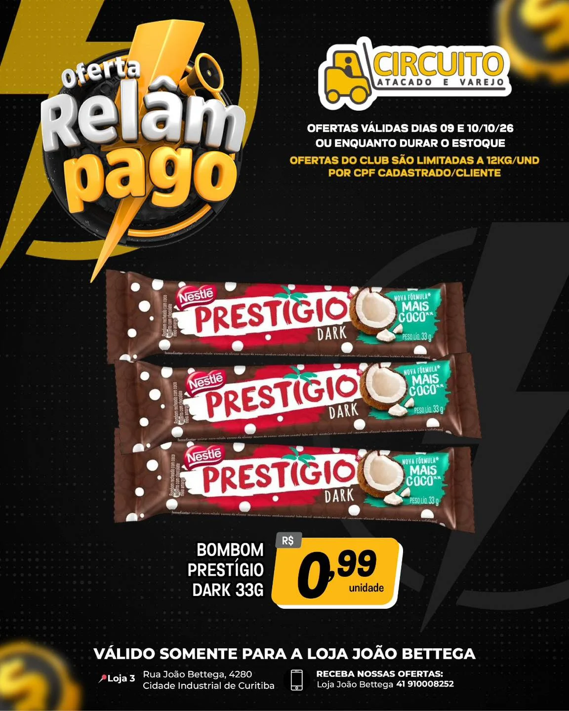 Ofertas Circuito Atacado e Varejo – 09/10/2026 Ofertas Circuito Atacado e Varejo – 09/10/2026