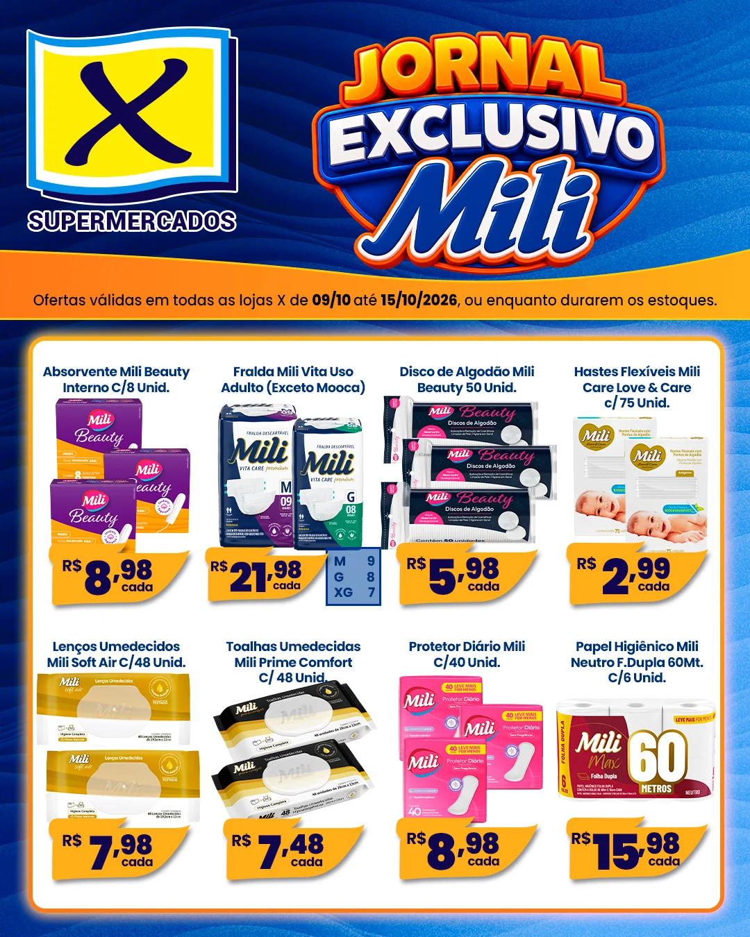 Ofertas Rede X Supermercados – 15/10/2026 Ofertas Rede X Supermercados – 15/10/2026