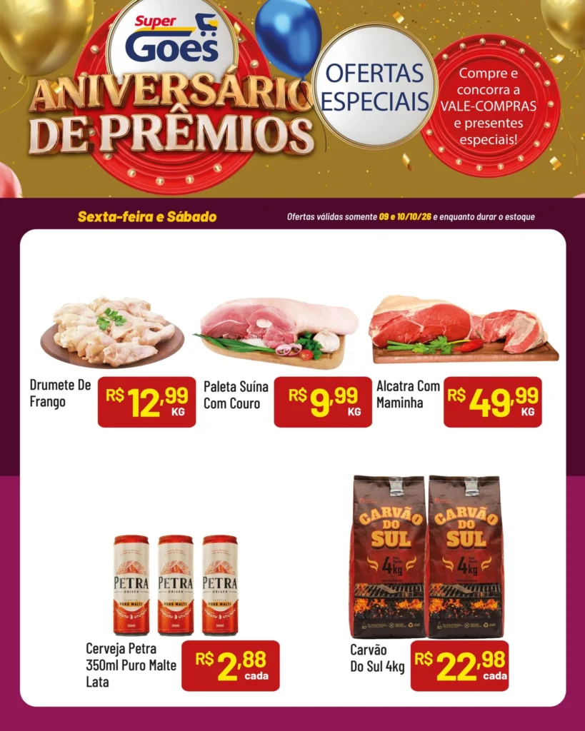 Ofertas Supermercados Goes – 10/10/2026