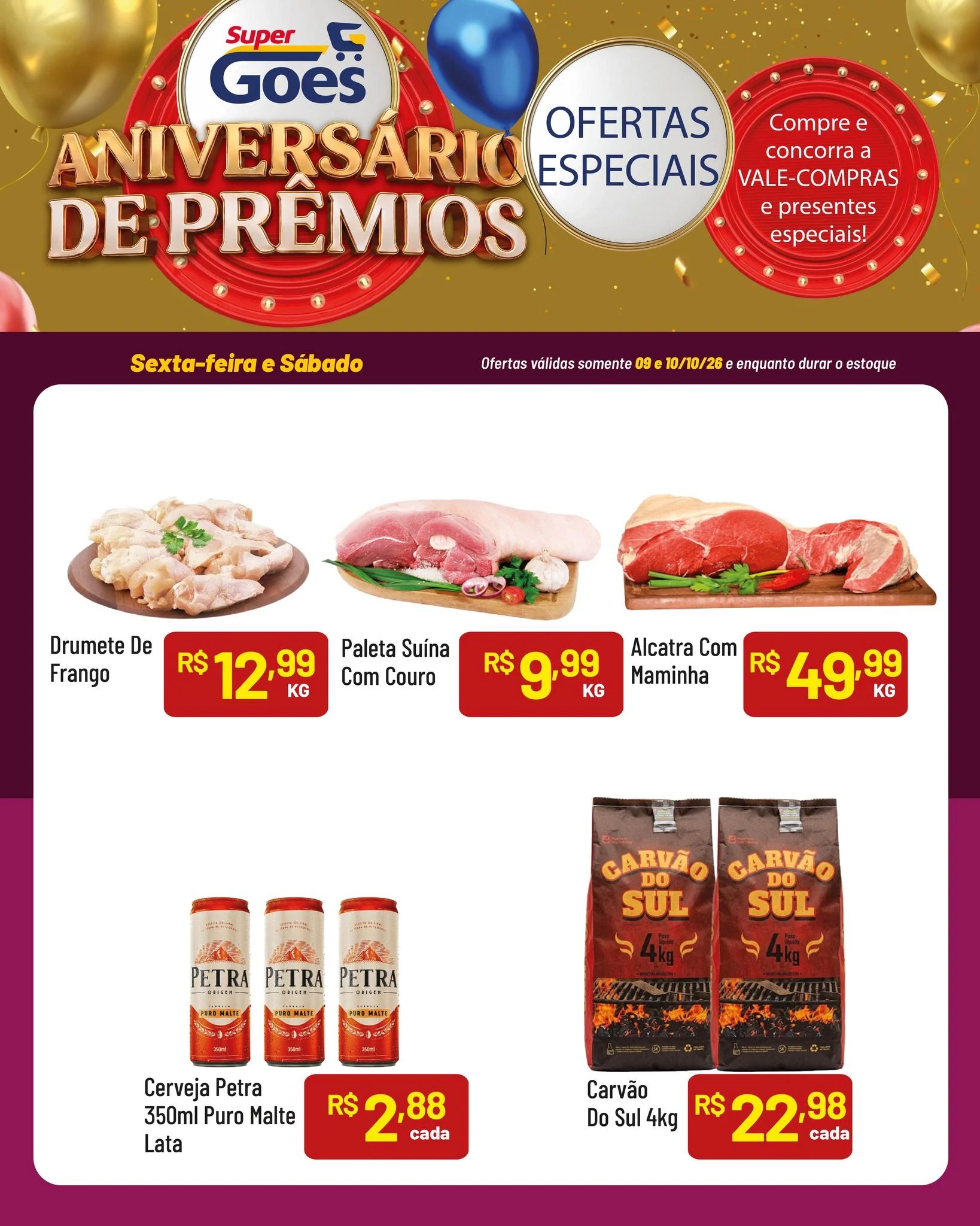 Ofertas Supermercados Goes – 10/10/2026
