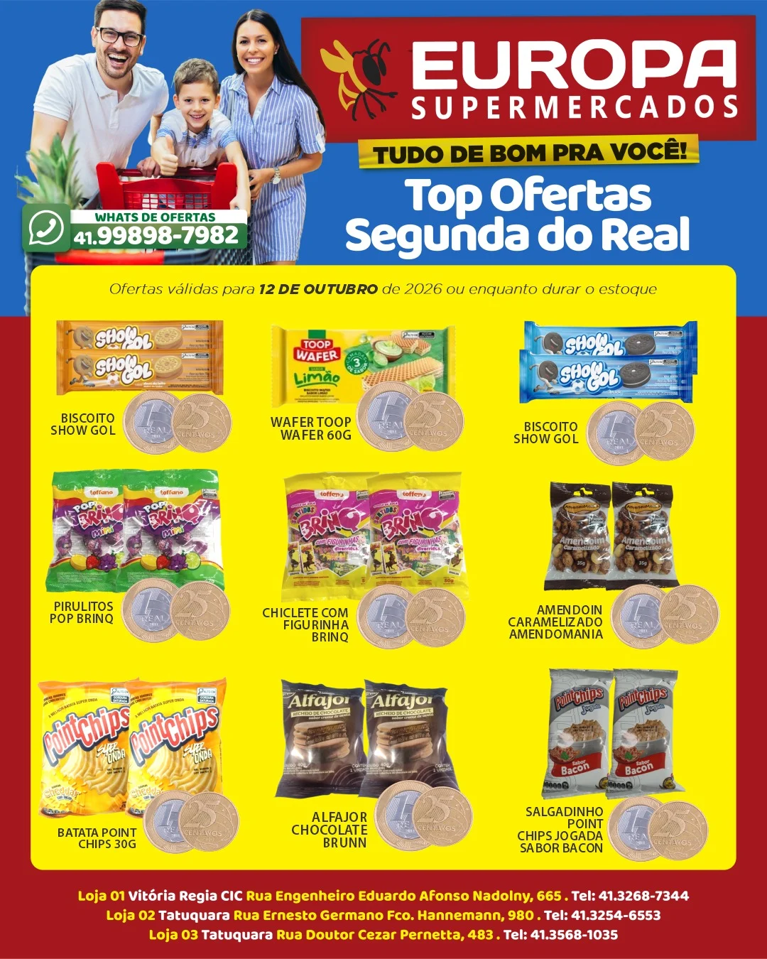 Ofertas Europa Supermercados – de 12/10/2026 a 12/10/2026