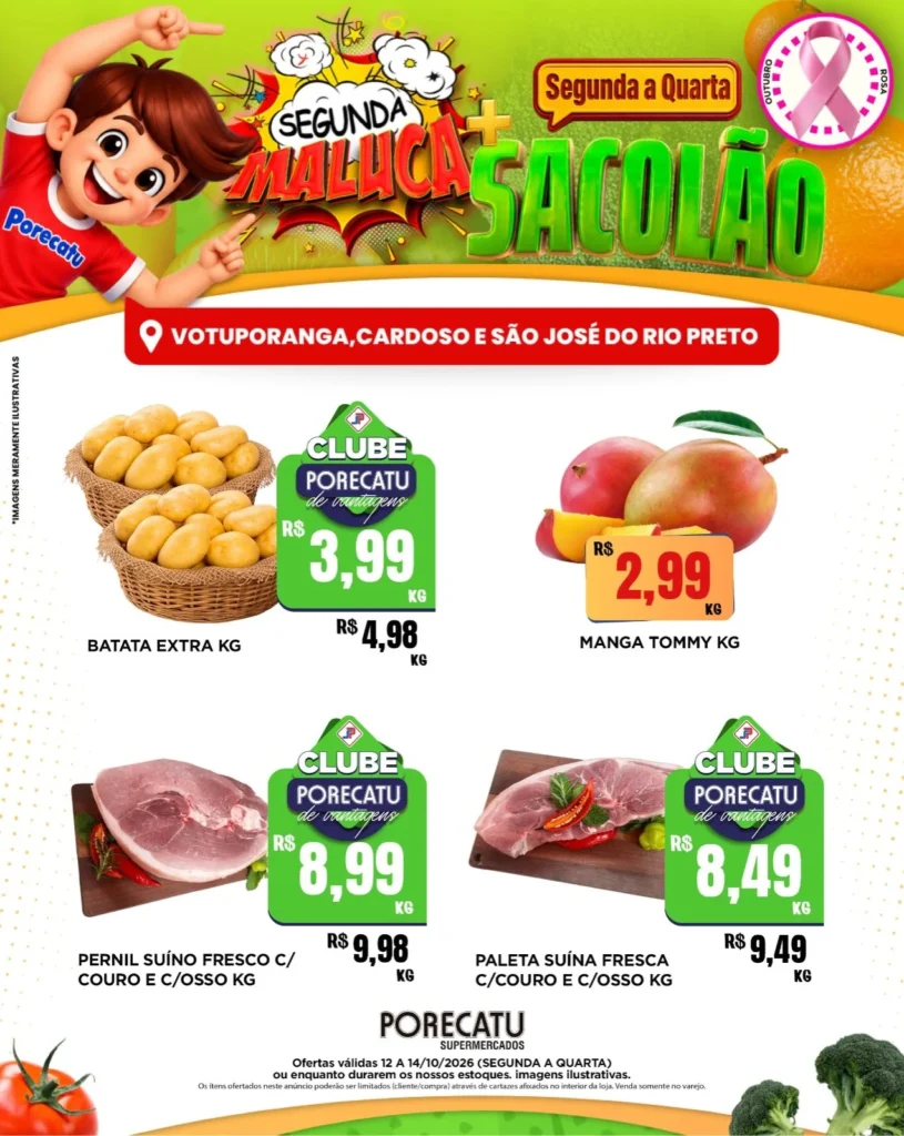 Ofertas Super Porecatu – até 14/10/2026 Ofertas Super Porecatu – até 14/10/2026