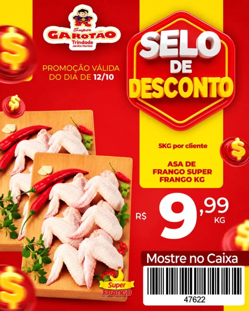 Ofertas Supermercado Garotão – de 12/10 a 12/10 Ofertas Supermercado Garotão – de 12/10 a 12/10