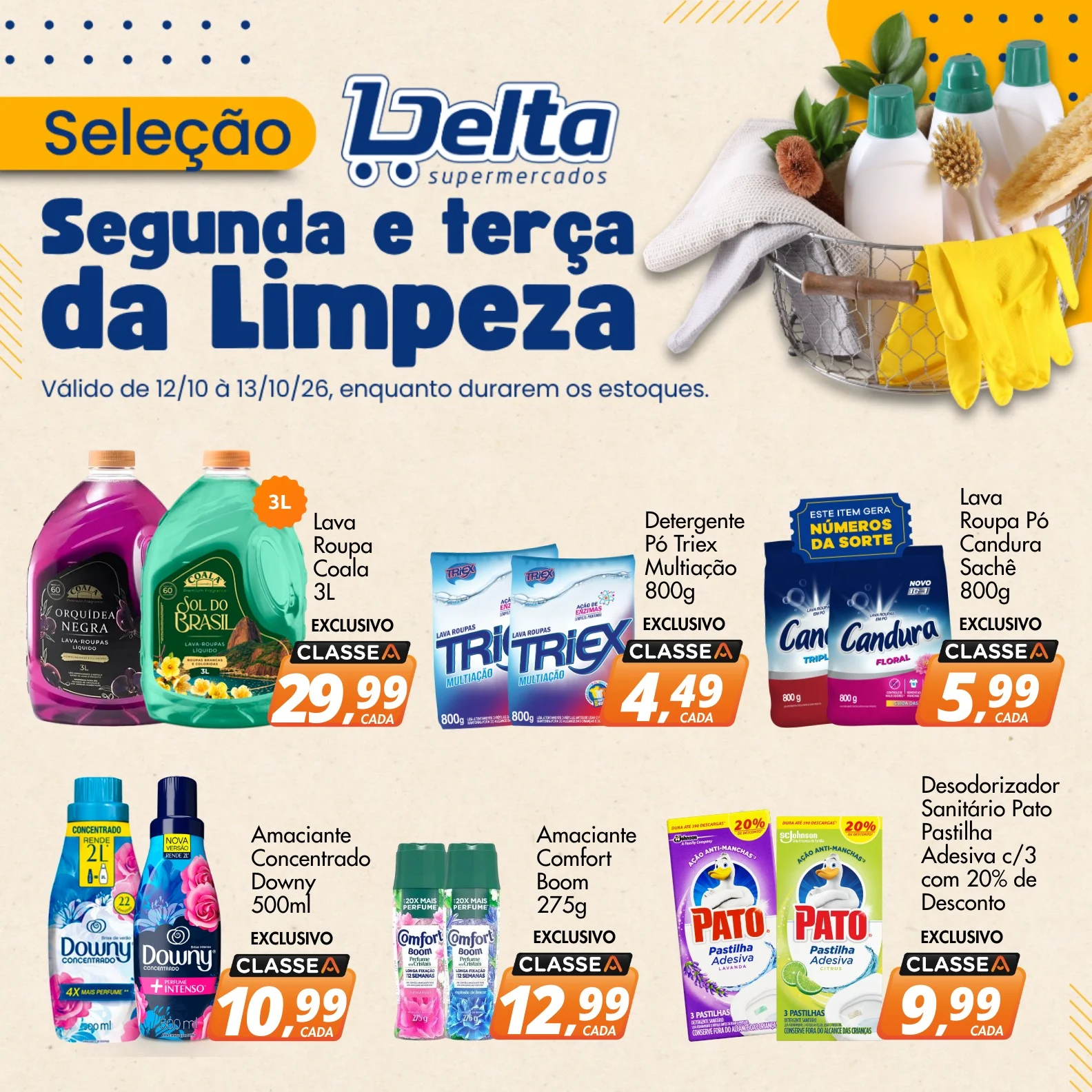 Ofertas Delta Supermercados – até 13/10/2026