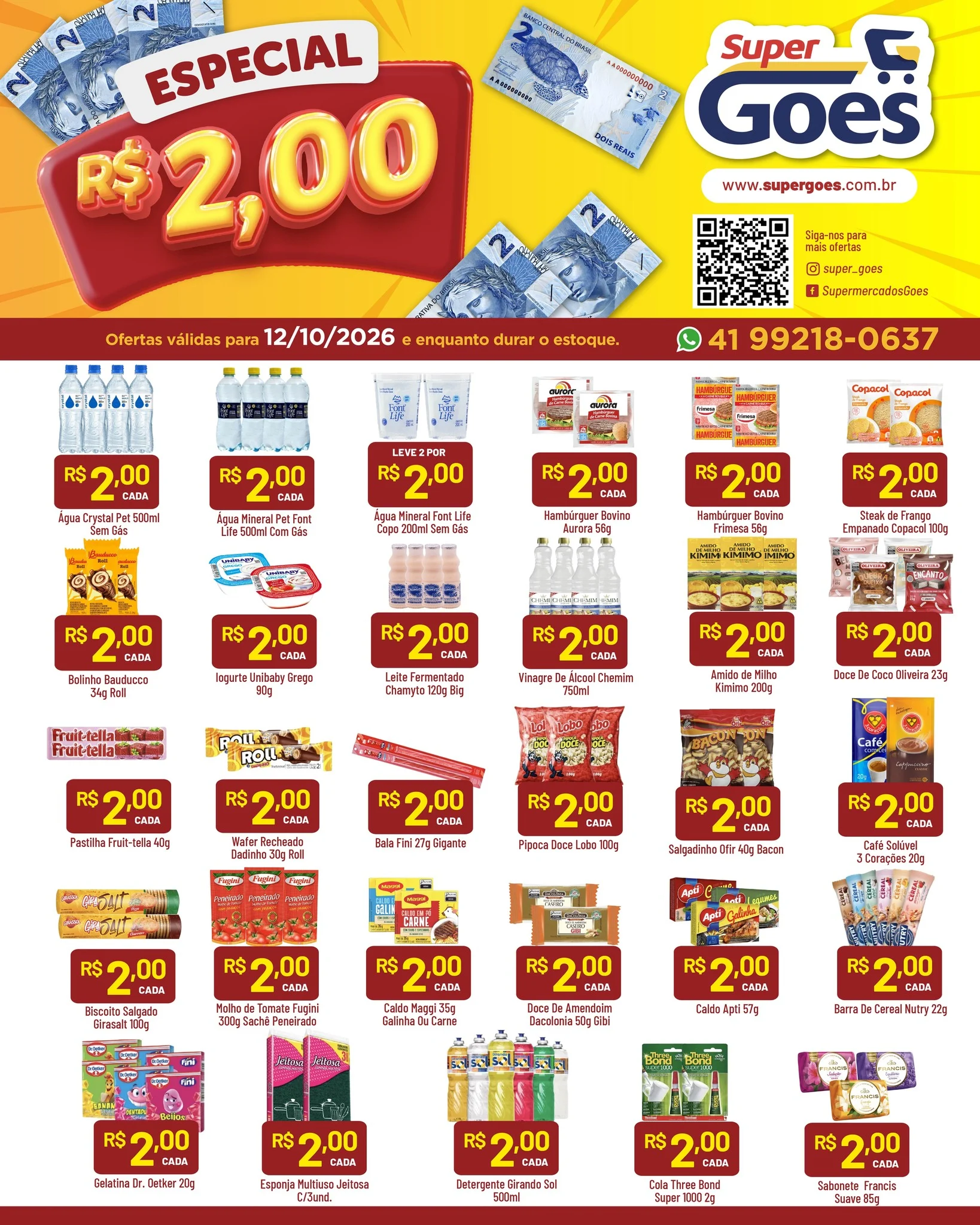 Ofertas Supermercados Goes – de 12/10/2026 a 12/10/2026