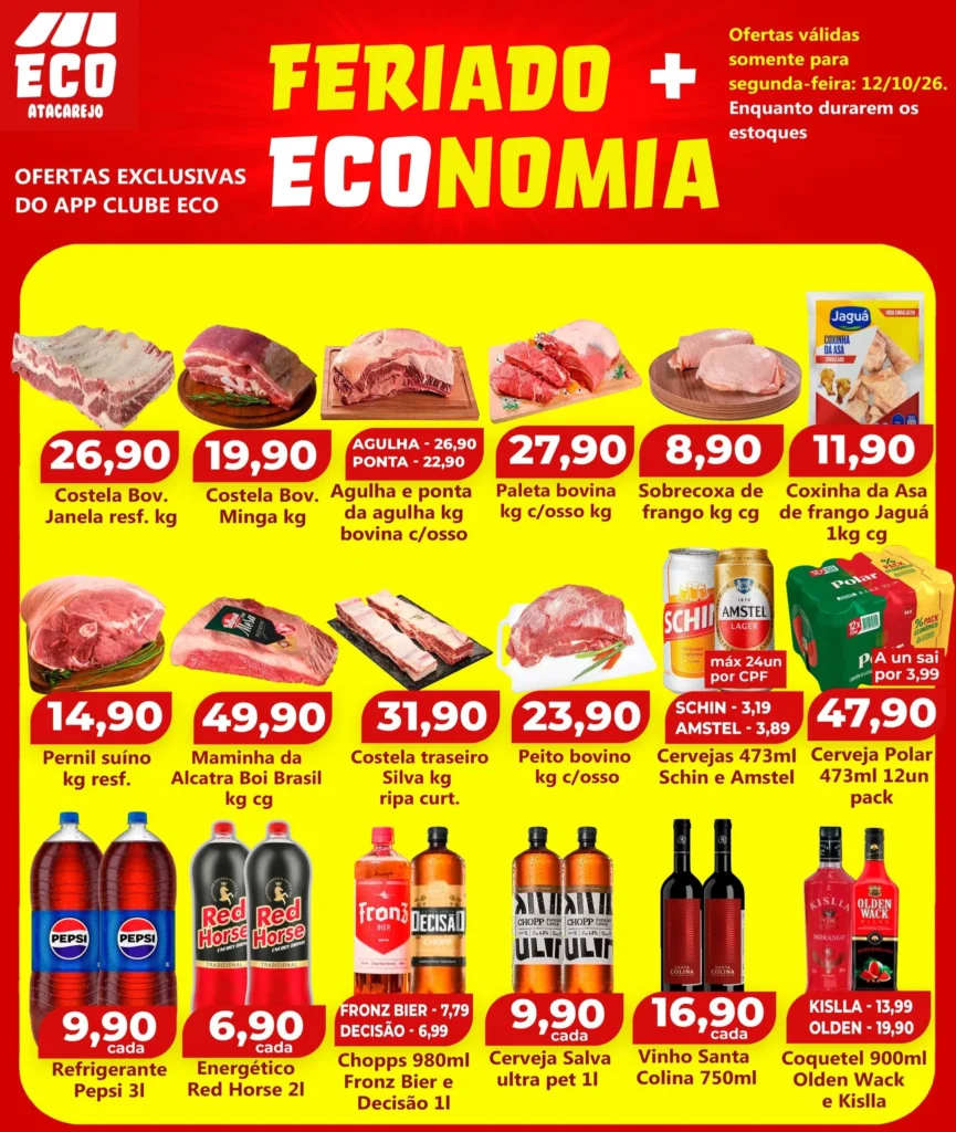 Ofertas Eco Atacarejo – até 12/10/2026 Ofertas Eco Atacarejo – até 12/10/2026